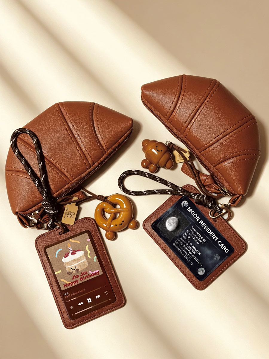 Personalized NFC Card and Leather Wallet, Customized gifts for friends