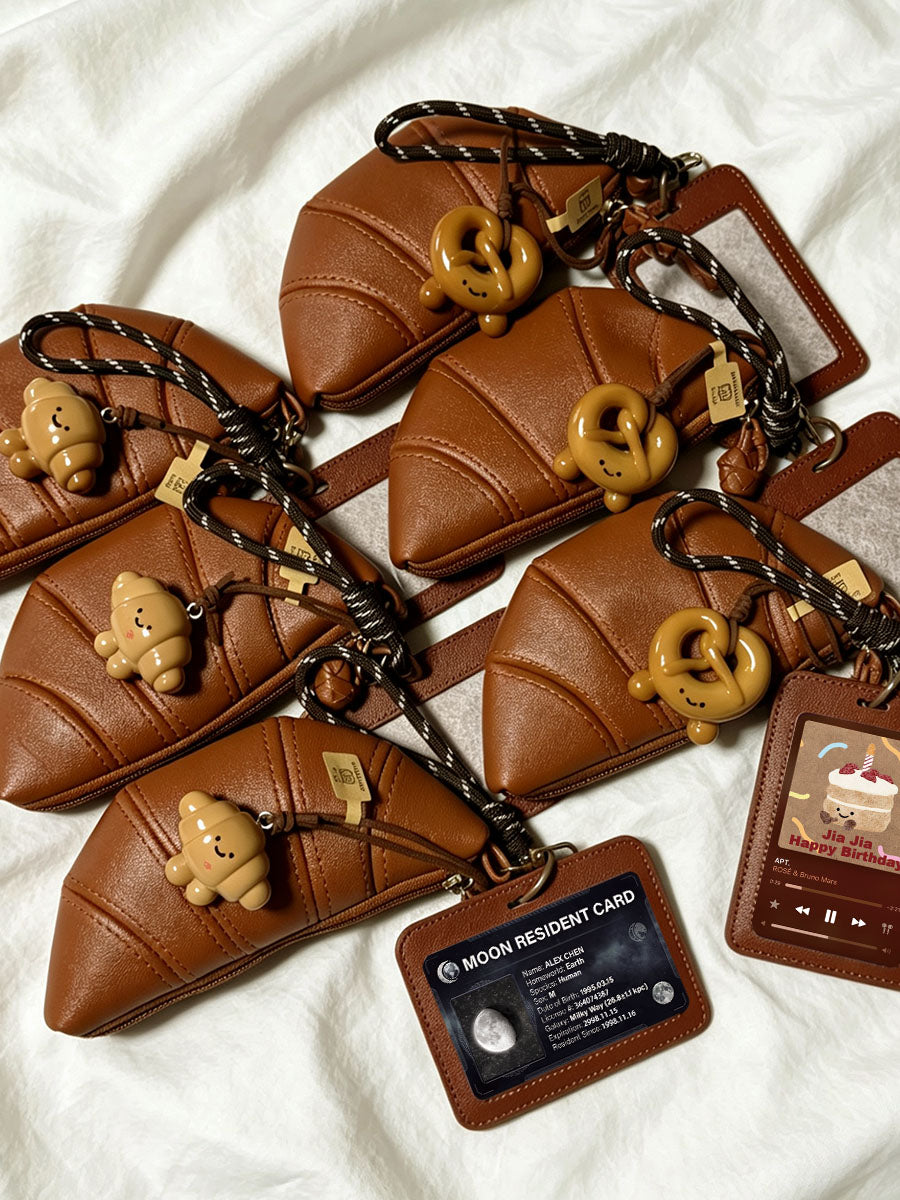 Personalized NFC Card and Leather Wallet, Customized gifts for friends