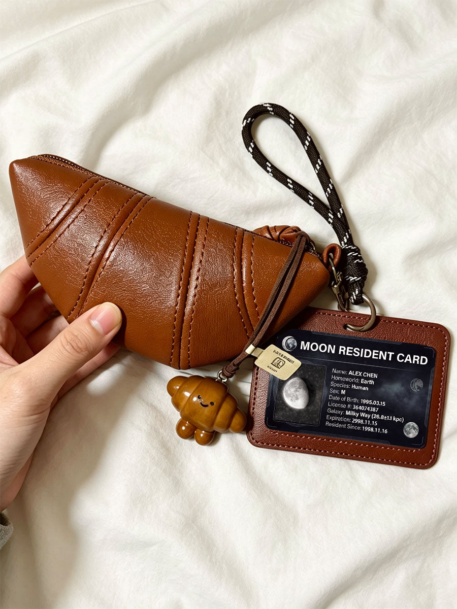 Personalized NFC Card and Leather Wallet, Customized gifts for friends