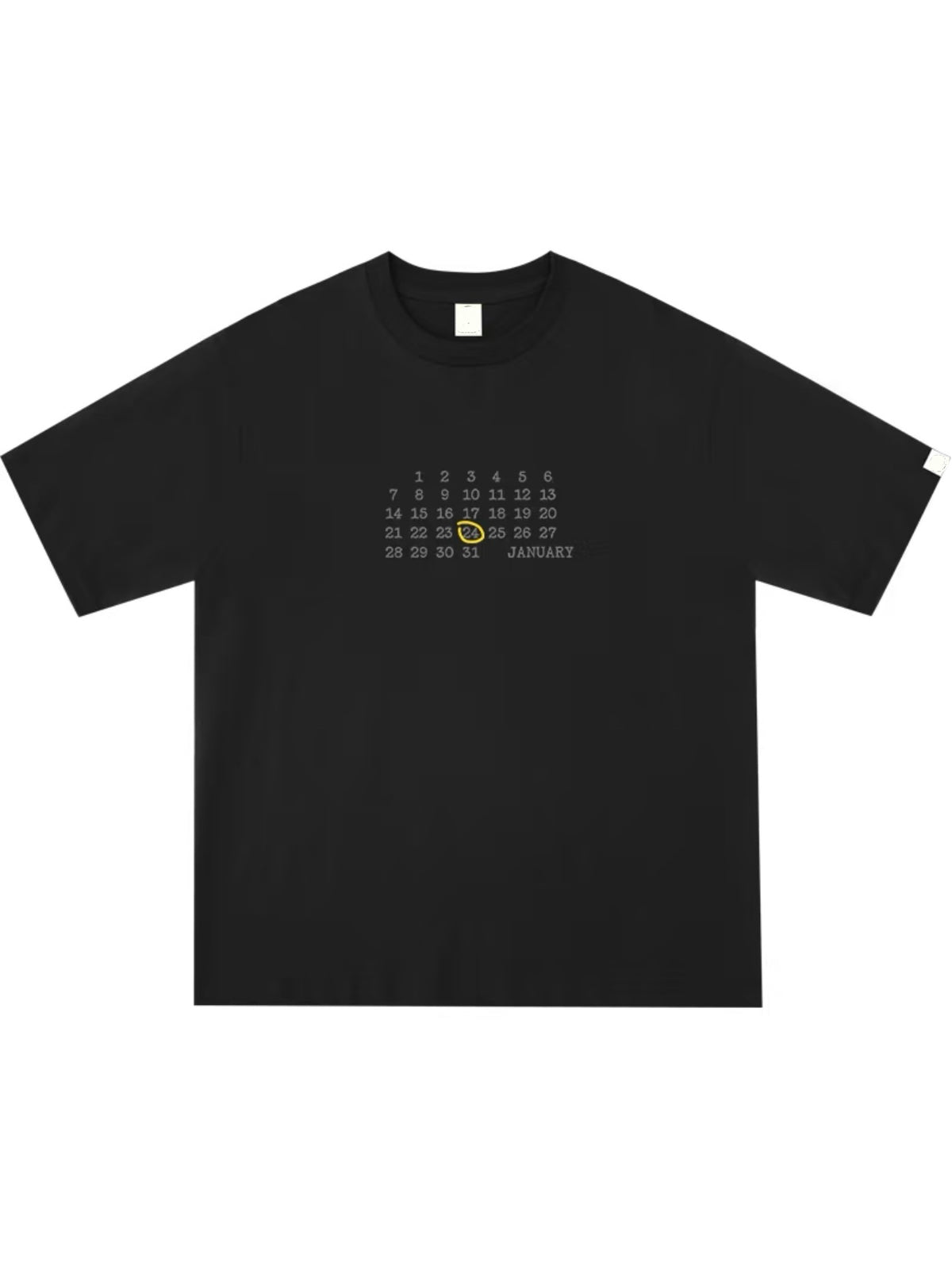 Custom Birthday Calendar T-Shirt (280 GSM Heavyweight)