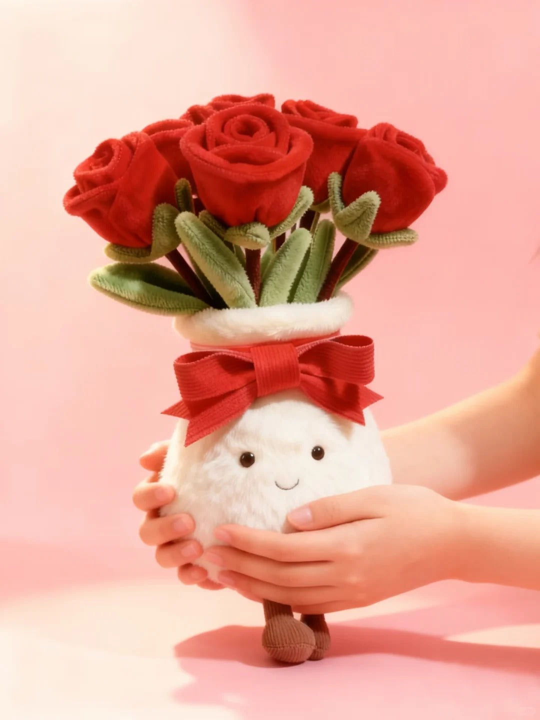 Cute Plush Tulip Flower Bouquet - Aesthetic Birthday & Wedding Gift
